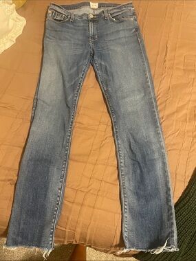 Hudson Jeans Women's Light-Mid Blue Skinny Jeans